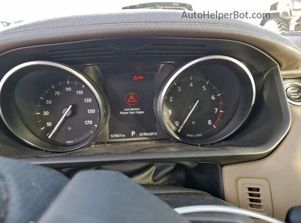 SALWR2VF1GA546599 2016 LAND ROVER RANGE White Вид щитка приладів