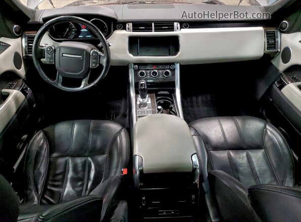 SALWR2VF4GA567205 2016 LAND ROVER RANGE Gray Widok deski rozdzielczej