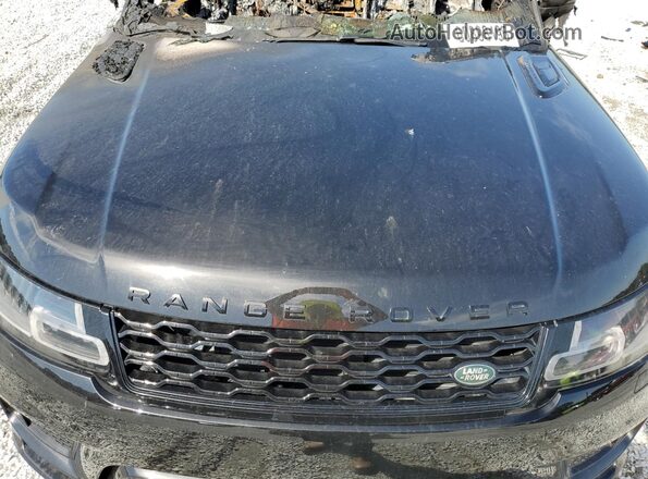 SALWS2RU2NA205545 2022 LAND ROVER RANGE Black ძრავის განყოფილების ხედი