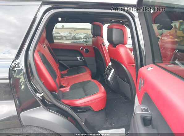 SALWS2RU6MA758911 2021 LAND ROVER RANGE ROVER SPORT Black Вид наклейки з VIN-кодом