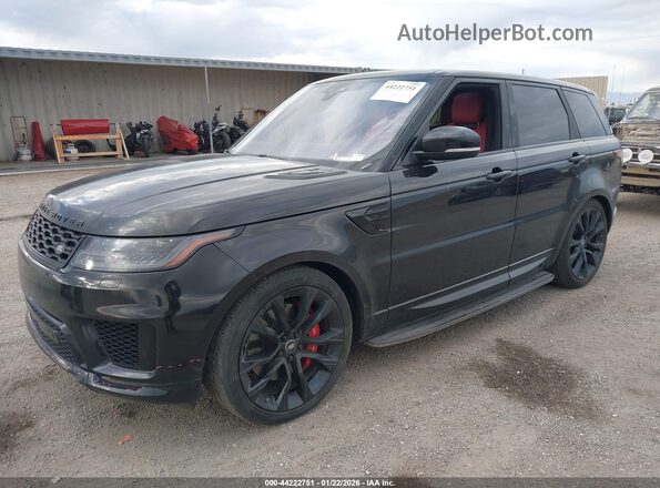 SALWS2RU6MA758911 2021 LAND ROVER RANGE ROVER SPORT Black Передня ліва чверть