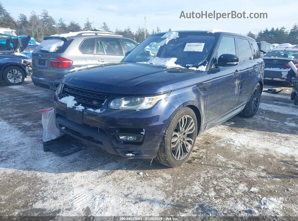 SALWV2FV9HA151329 2017 LAND ROVER RANGE ROVER SPORT Blue Vista tres cuartos delantera izquierda