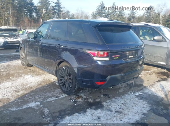 SALWV2FV9HA151329 2017 LAND ROVER RANGE ROVER SPORT Blue Trasero izquierdo