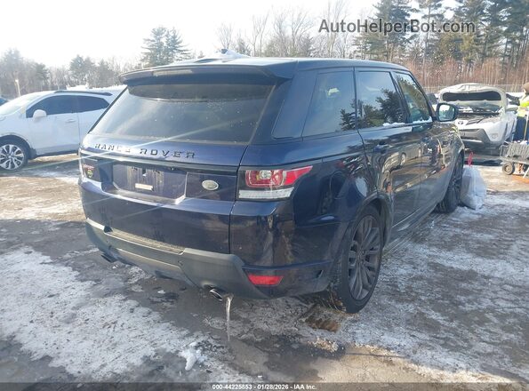 SALWV2FV9HA151329 2017 LAND ROVER RANGE ROVER SPORT Blue Trasero derecho