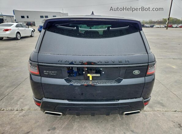 SALWV2SE0NA219275 2022 LAND ROVER RANGE Black Widok z tyłu