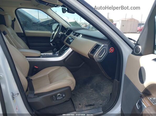 SALWV2SV2JA404728 2018 LAND ROVER RANGE ROVER SPORT White Widok wnętrza z przodu