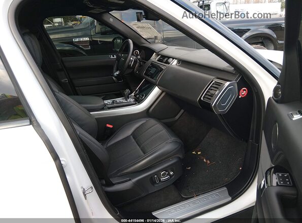 SALWV2SV7KA420540 2019 LAND ROVER RANGE ROVER SPORT White Widok wnętrza z przodu