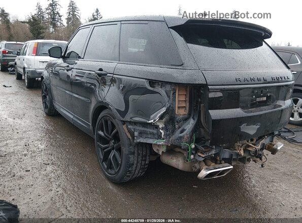 SALWZ2RE3MA768400 2021 LAND ROVER RANGE ROVER SPORT Black Задня ліва чверть