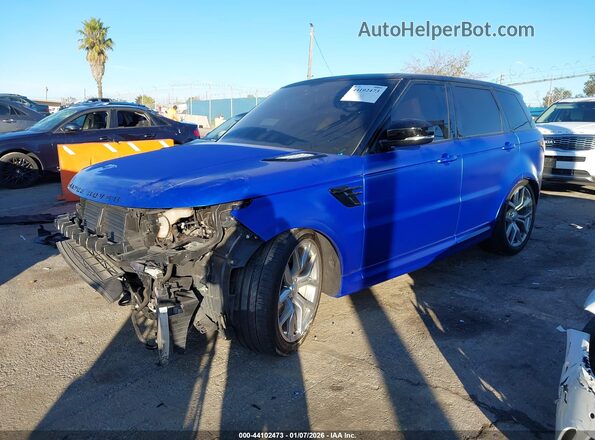 SALWZ2RE6NA240254 2022 LAND ROVER RANGE ROVER SPORT Blue Front left