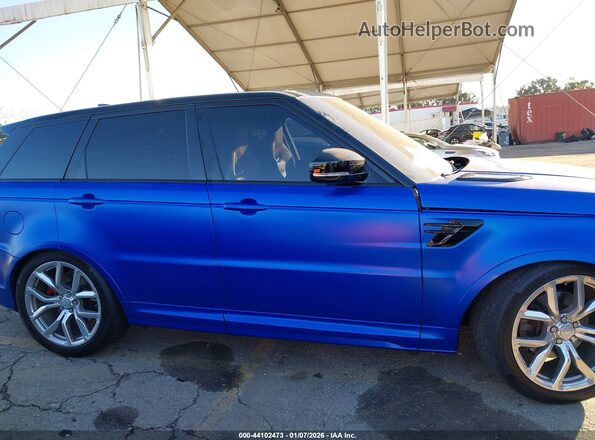 SALWZ2RE6NA240254 2022 LAND ROVER RANGE ROVER SPORT Blue 360 interior view