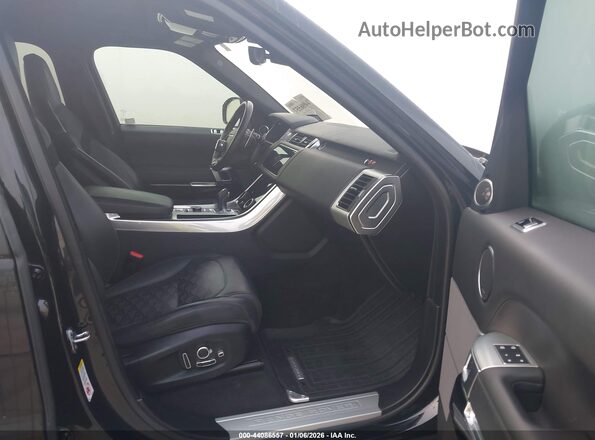SALWZ2RE8MA764519 2021 LAND ROVER RANGE ROVER SPORT Black Front interior view