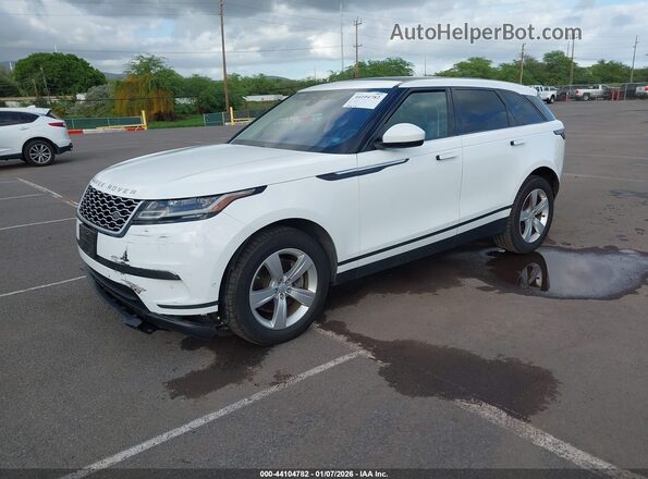 SALYB2RV8JA725051 2018 LAND ROVER RANGE ROVER VELAR White Vista tres cuartos delantera izquierda