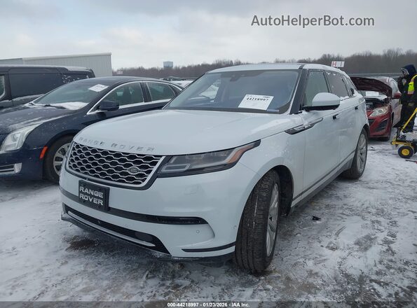 SALYC2RV3JA729344 2018 LAND ROVER RANGE ROVER VELAR Белый Передняя левая четверть