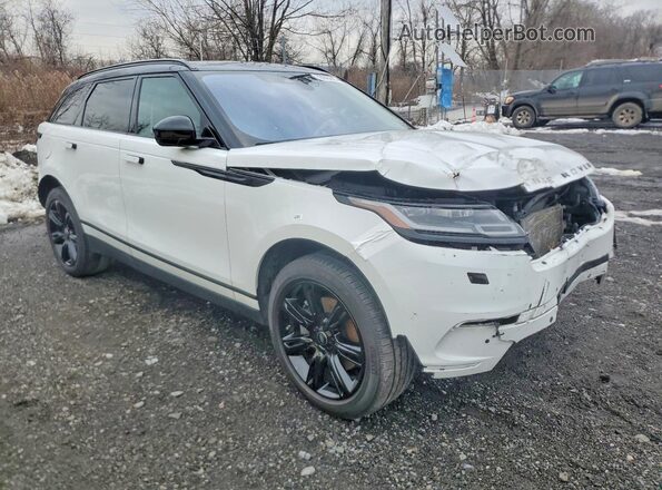 SALYJ2EX1MA305856 2021 LAND ROVER RANGE Белый Передняя правая четверть