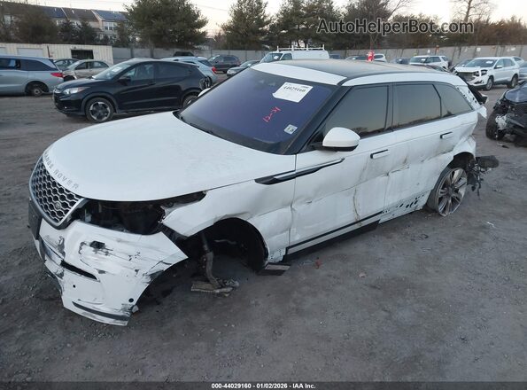 SALYJ2EX1MA310944 2021 LAND ROVER RANGE ROVER VELAR White Vista tres cuartos delantera izquierda
