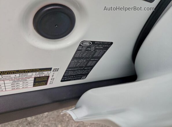 SALYJ2EX3TA822381 2026 LAND ROVER RANGE Gray Панорамний вид салону 360°