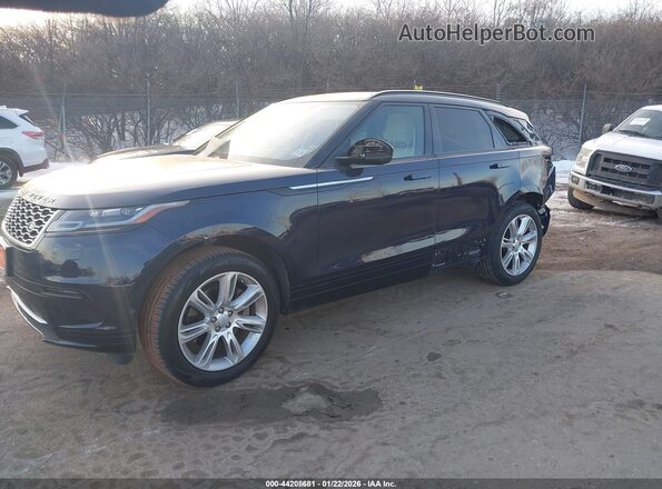 SALYJ2EX7MA297682 2021 LAND ROVER RANGE ROVER VELAR Blue წინა მარცხენა ხედი სამი მეოთხედიდან