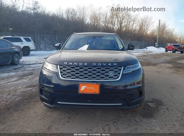 SALYJ2EX7MA297682 2021 LAND ROVER RANGE ROVER VELAR Blue უკანა სალონის ხედი