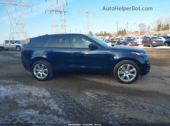 SALYJ2EX7MA297682 2021 LAND ROVER RANGE ROVER VELAR Blue სალონის 360-გრადუსიანი ხედი