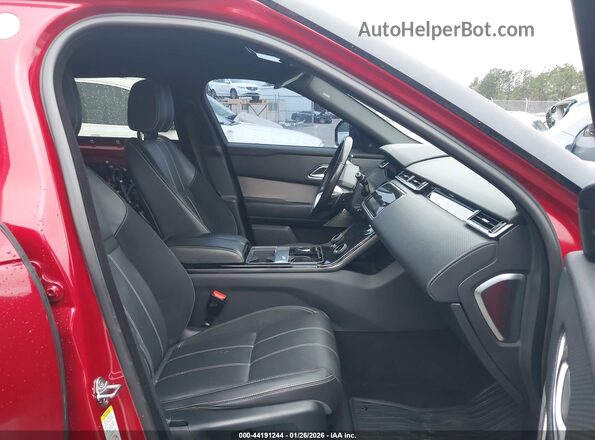 SALYL2EX1KA214447 2019 LAND ROVER RANGE ROVER VELAR Red Front interior view