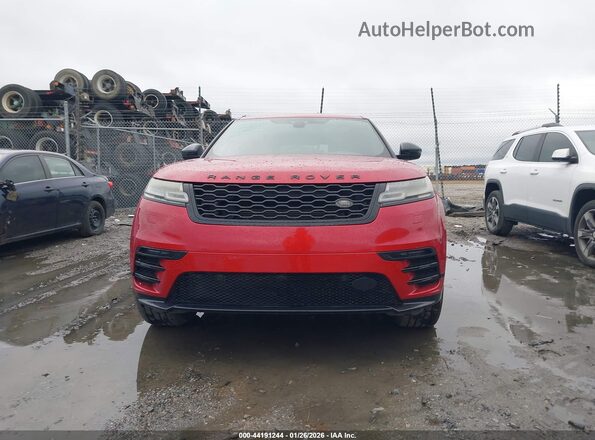 SALYL2EX1KA214447 2019 LAND ROVER RANGE ROVER VELAR Red Rear interior view