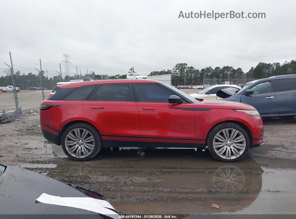 SALYL2EX1KA214447 2019 LAND ROVER RANGE ROVER VELAR Red 360 interior view