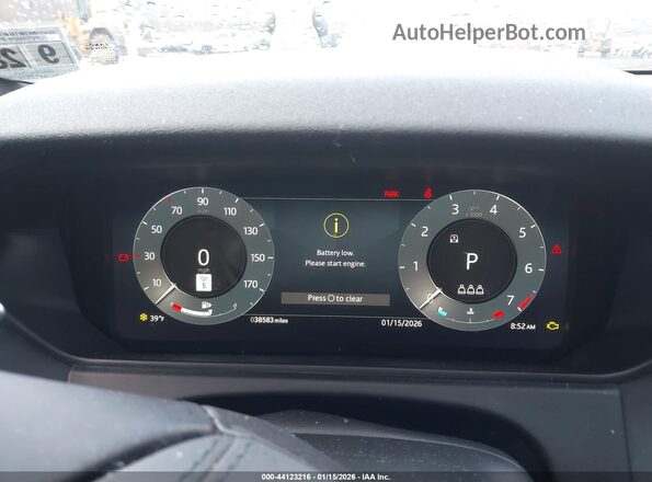 SALYL2EX1RA375133 2024 LAND ROVER RANGE ROVER VELAR Black უკანა სავარძლების ხედი