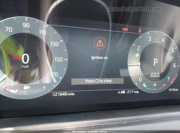 SALYL2EX1SA810724 2025 LAND ROVER RANGE ROVER VELAR Белый Вид задних сидений