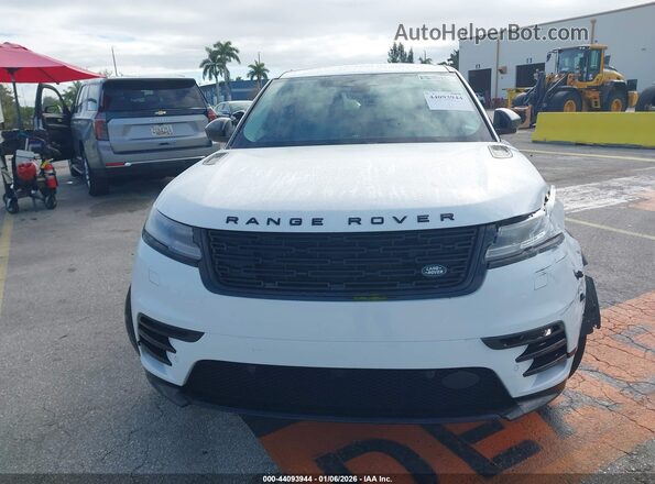 SALYL2EX1SA810724 2025 LAND ROVER RANGE ROVER VELAR Белый Вид щитка приборов