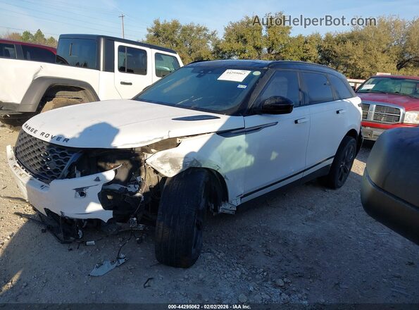 SALYL2EX2KA792864 2019 LAND ROVER RANGE ROVER VELAR White Առջևի ձախ երեք քառորդ տեսարան