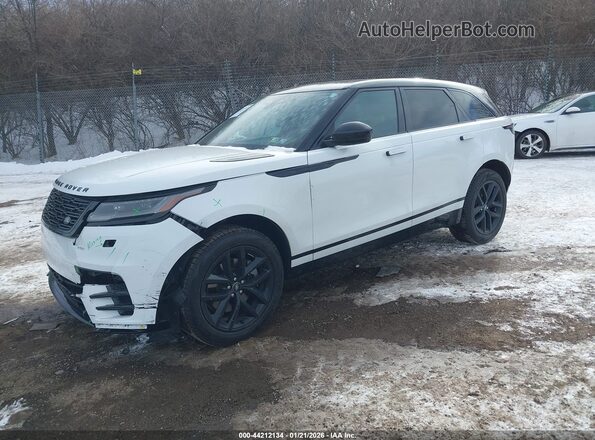 SALYL2EX8RA387909 2024 LAND ROVER RANGE ROVER VELAR White Передня ліва чверть