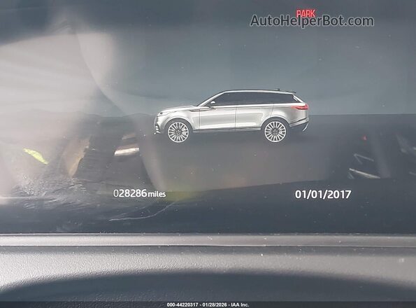 SALYL2EX8SA809683 2025 LAND ROVER RANGE ROVER VELAR Черный Вид задних сидений