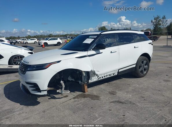 SALYL2EXXSA398092 2025 LAND ROVER RANGE ROVER VELAR Белый Передняя левая четверть