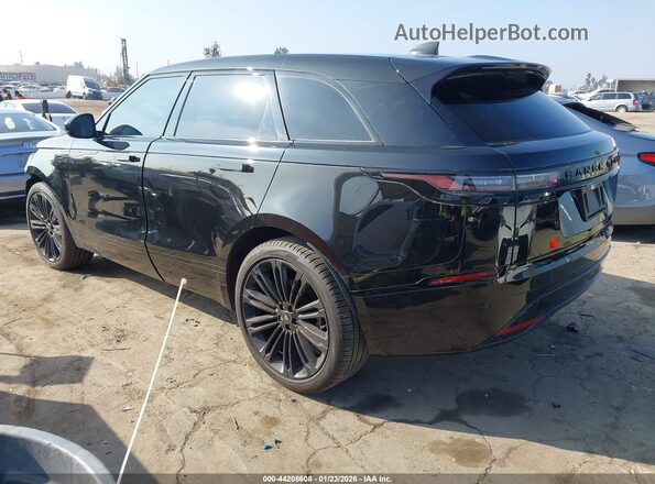 SALYL2FU8SA807095 2025 LAND ROVER RANGE ROVER VELAR Черный Задняя левая четверть