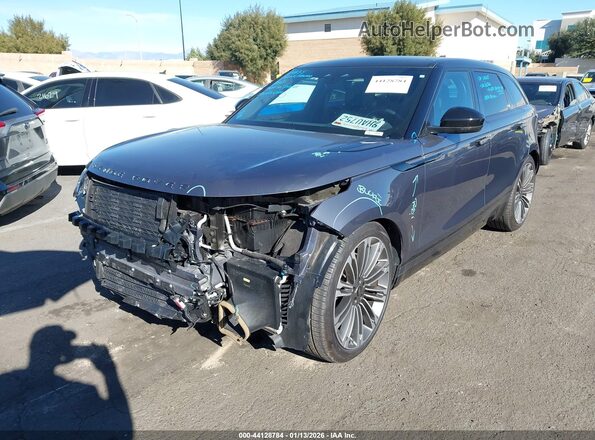 SALYM2FUXRA368585 2024 LAND ROVER RANGE ROVER VELAR Gray წინა მარცხენა ხედი სამი მეოთხედიდან