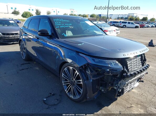 SALYM2FUXRA368585 2024 LAND ROVER RANGE ROVER VELAR Gray სალონის 360-გრადუსიანი ხედი