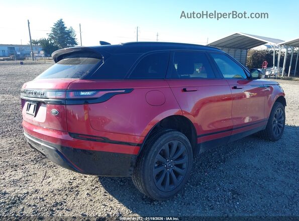 SALYT2EX3MA328775 2021 LAND ROVER RANGE ROVER VELAR Red უკანა მარჯვენა