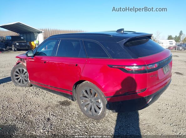 SALYT2EX3MA328775 2021 LAND ROVER RANGE ROVER VELAR Red უკანა მარცხენა