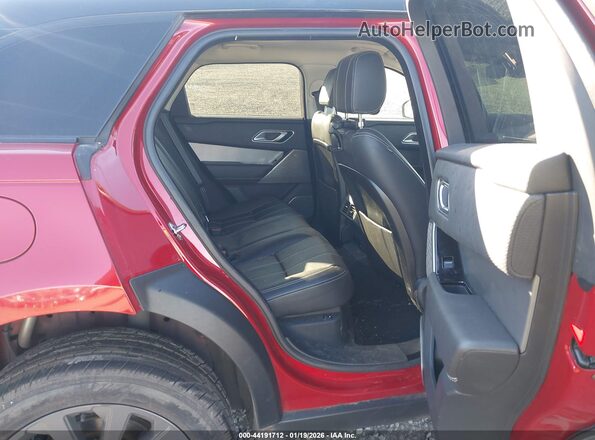 SALYT2EX3MA328775 2021 LAND ROVER RANGE ROVER VELAR Red VIN კოდის სტიკერის ხედი