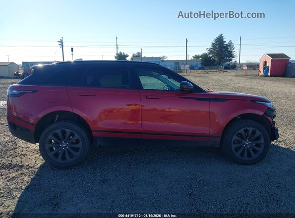 SALYT2EX3MA328775 2021 LAND ROVER RANGE ROVER VELAR Red სალონის 360-გრადუსიანი ხედი