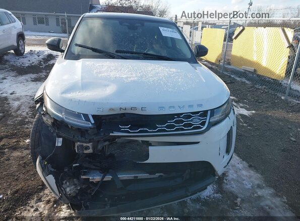 SALZJ2FX1PH191064 2023 LAND ROVER RANGE ROVER EVOQUE White Instrument cluster view