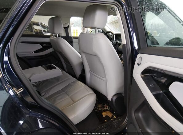 SALZJ2FX2MH140393 2021 LAND ROVER RANGE ROVER EVOQUE Blue VIN sticker view