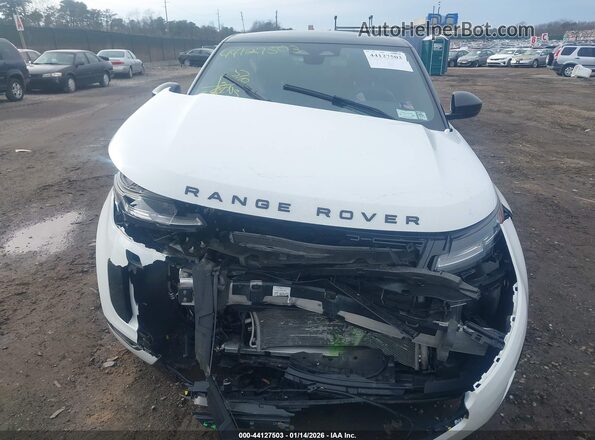 SALZJ2FX3RH242096 2024 LAND ROVER RANGE ROVER EVOQUE White ხელსაწყოთა პანელის ხედი