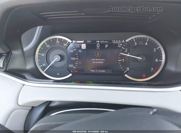 SALZJ2FX7MH122942 2021 LAND ROVER RANGE ROVER EVOQUE White Widok tylnych siedzeń