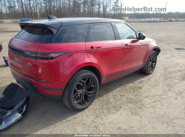 SALZP2FX0LH046316 2020 LAND ROVER RANGE ROVER EVOQUE Red 