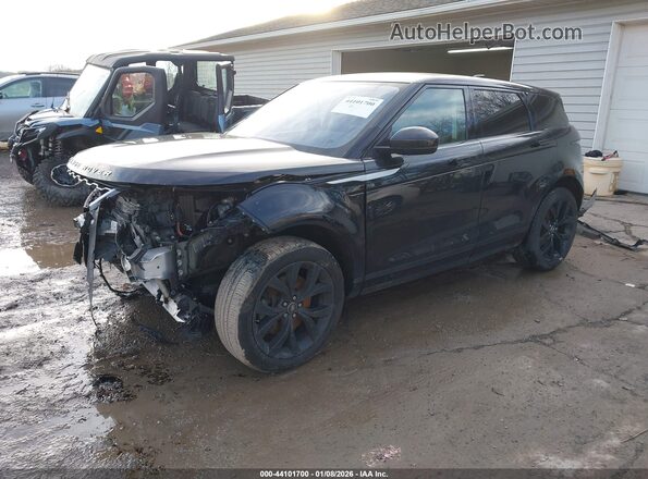 SALZP2FX3LH027310 2020 LAND ROVER RANGE ROVER EVOQUE Черный Передняя левая четверть