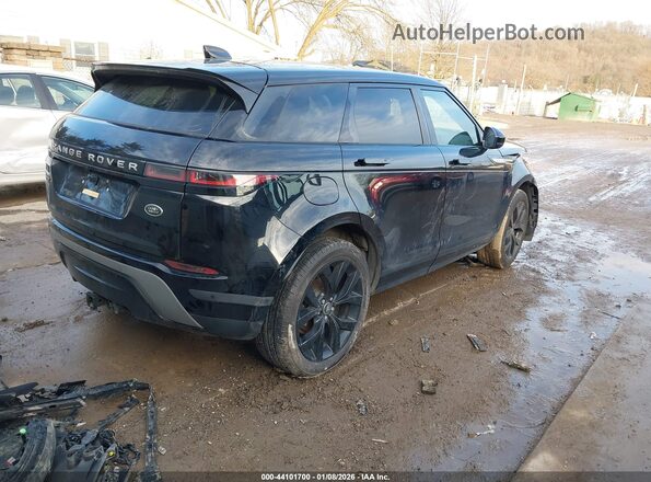 SALZP2FX3LH027310 2020 LAND ROVER RANGE ROVER EVOQUE Черный Задняя правая четверть