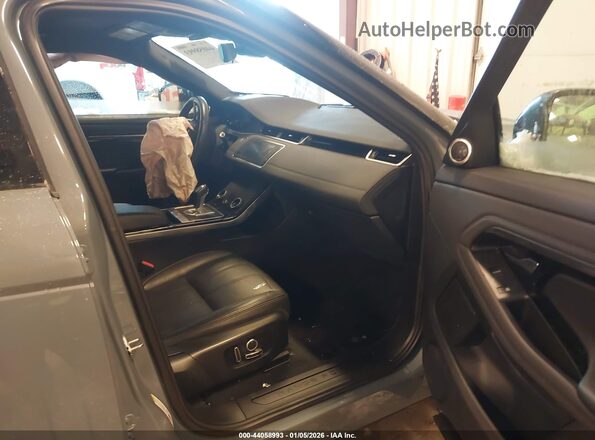 SALZP2FX3NH169448 2022 LAND ROVER RANGE ROVER EVOQUE Gray Widok wnętrza z przodu