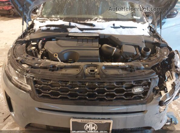 SALZP2FX3NH169448 2022 LAND ROVER RANGE ROVER EVOQUE Gray Widok z tyłu