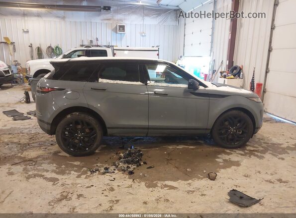 SALZP2FX3NH169448 2022 LAND ROVER RANGE ROVER EVOQUE Gray Widok wnętrza z tyłu